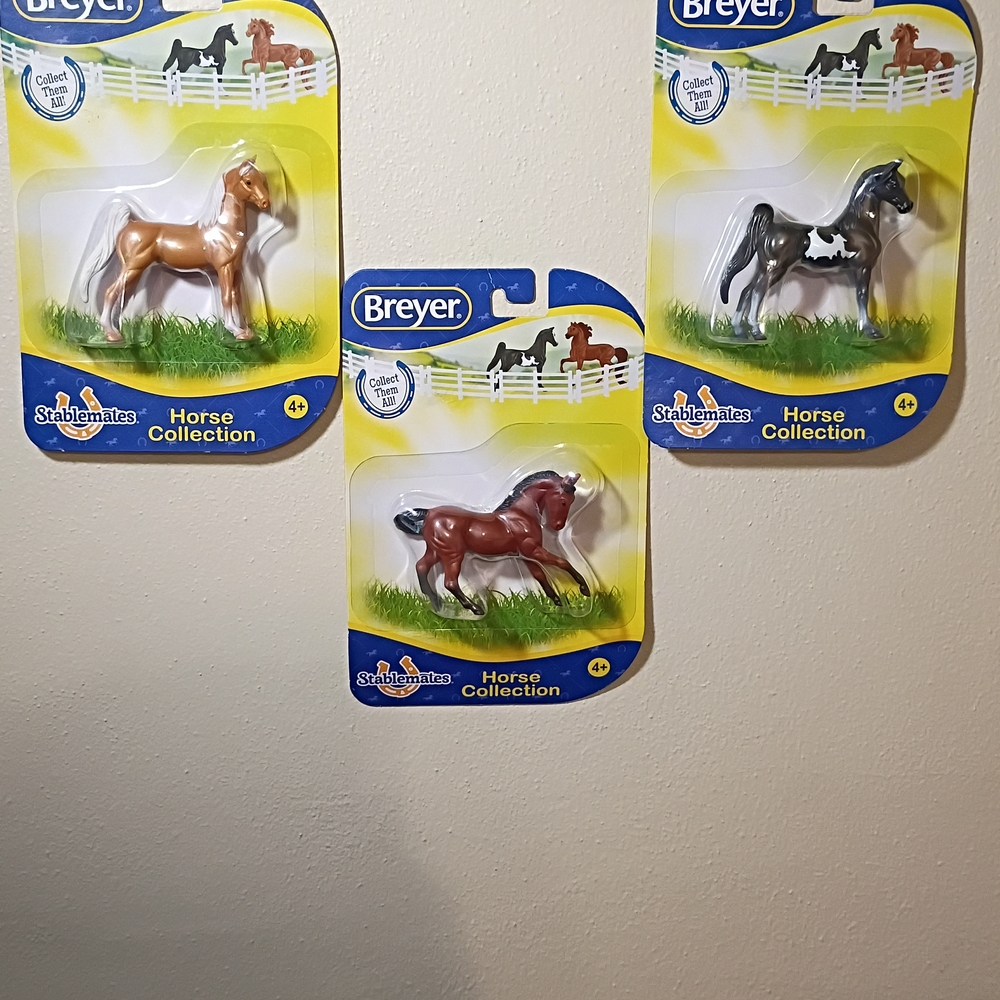 Breyer Stablemates Horse Collection Lot of 3